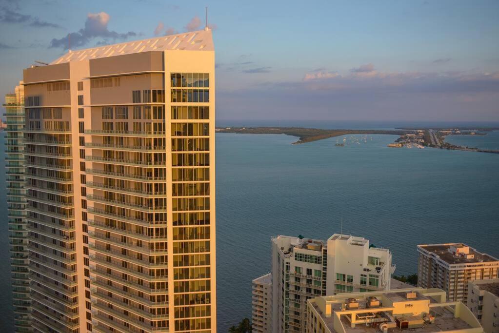 Lovely Upscale Condo Gorgeous View 2Bd 2Bath In Brickell Miami Exterior foto