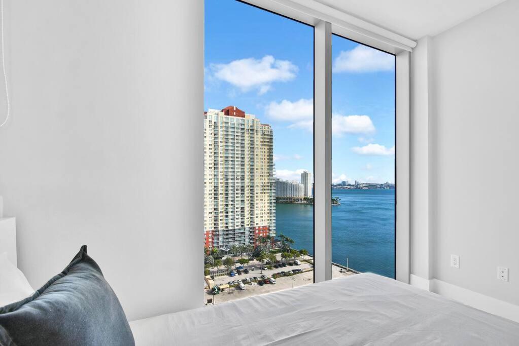 Lovely Upscale Condo Gorgeous View 2Bd 2Bath In Brickell Miami Exterior foto