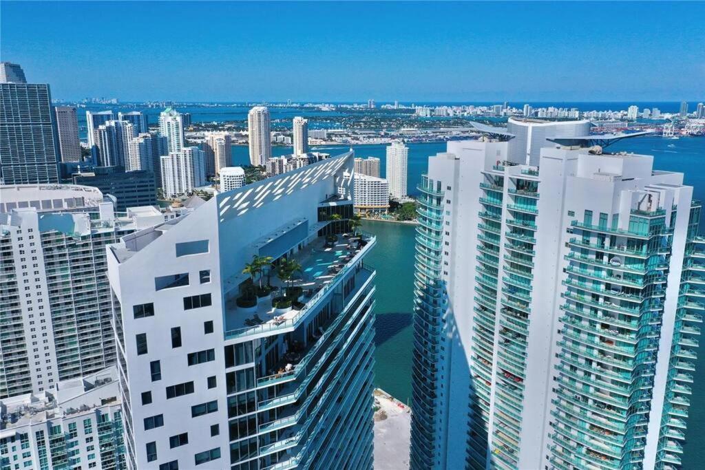 Lovely Upscale Condo Gorgeous View 2Bd 2Bath In Brickell Miami Exterior foto